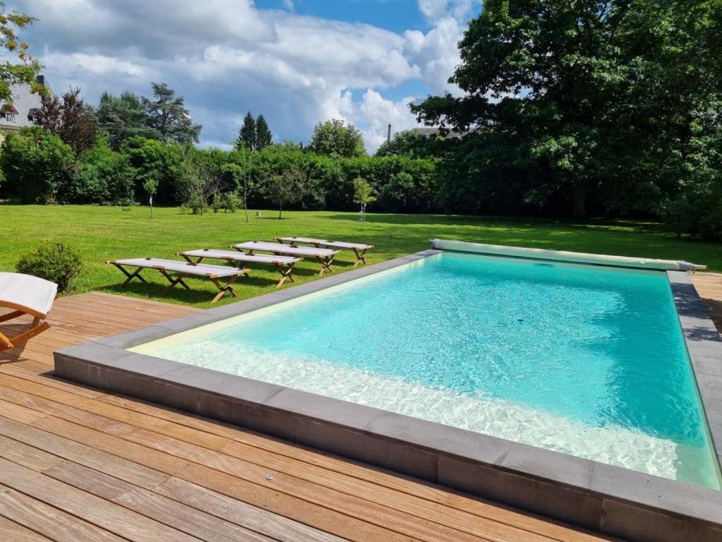 Villa Mura Gite Luxe Avec Piscine Et Spa Campagne Et Grand Air Nouvelle Aquitaine Correze Neuvic  Екстериор снимка